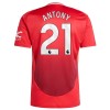 Camiseta de fútbol Manchester United Antony 21 Primera Equipación 2024-25 - Hombre